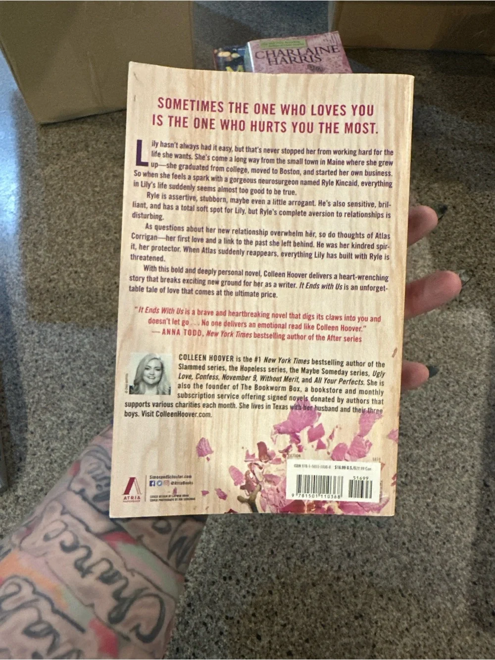 It Ends With Us - Pink Paperback Novel